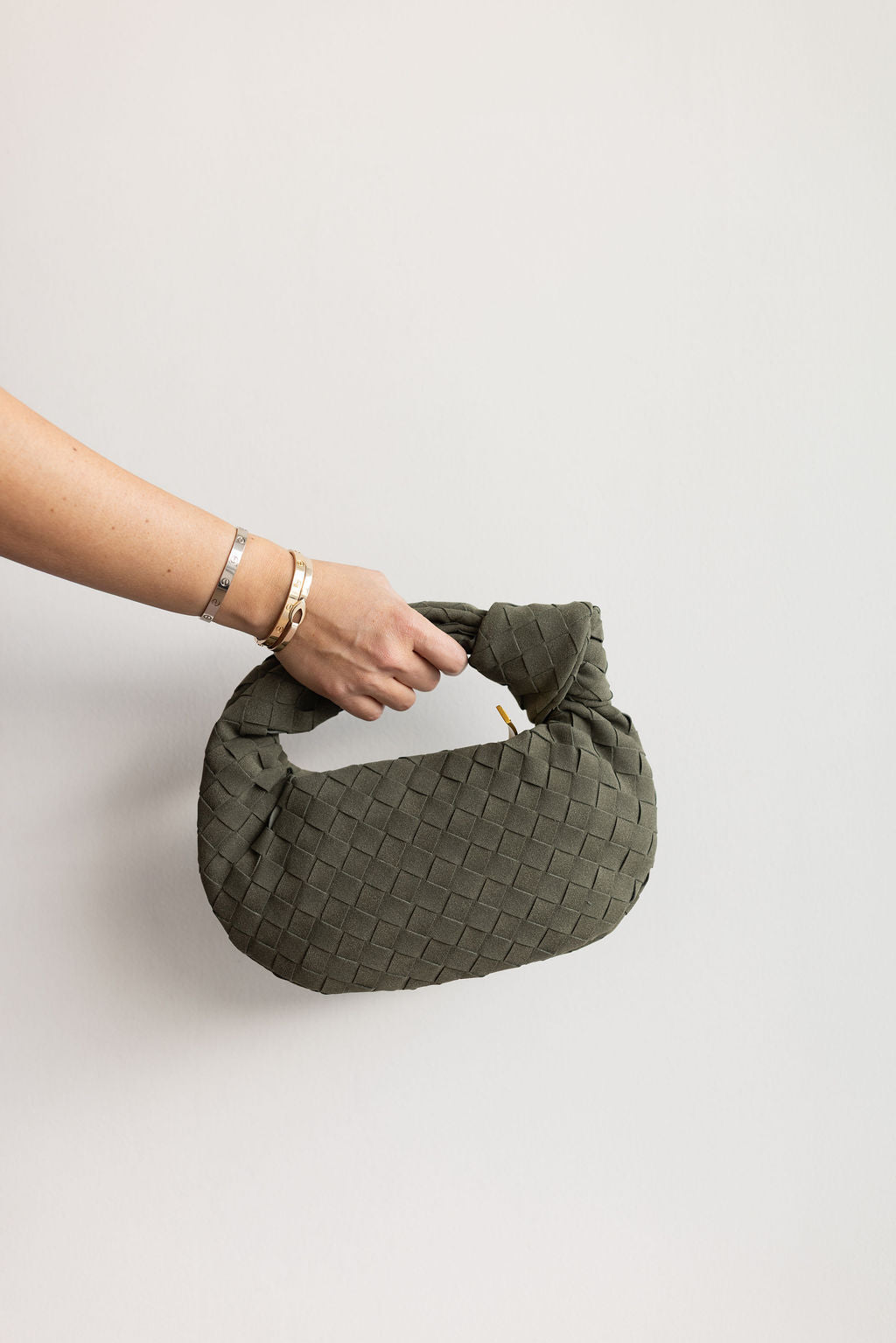 Dupe bag small //suede