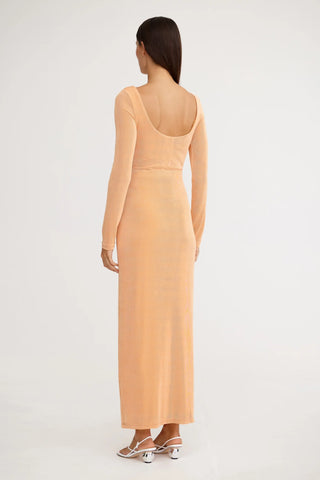 Dakota Peach maxi dress