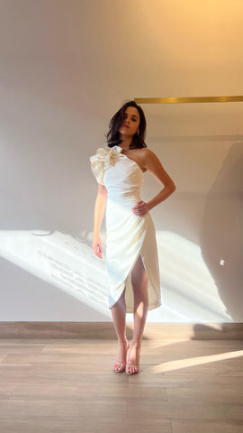 Hazelle midi dress